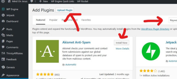 How to install a WordPress plugin manually and update it. | Mind On Jesus